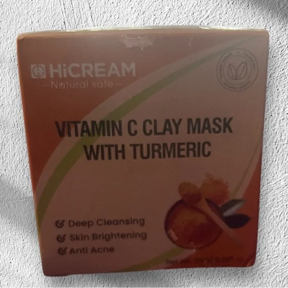 HiCREAM Vitamin C Clay Mask with Turmeric - Picture 3 of 7
